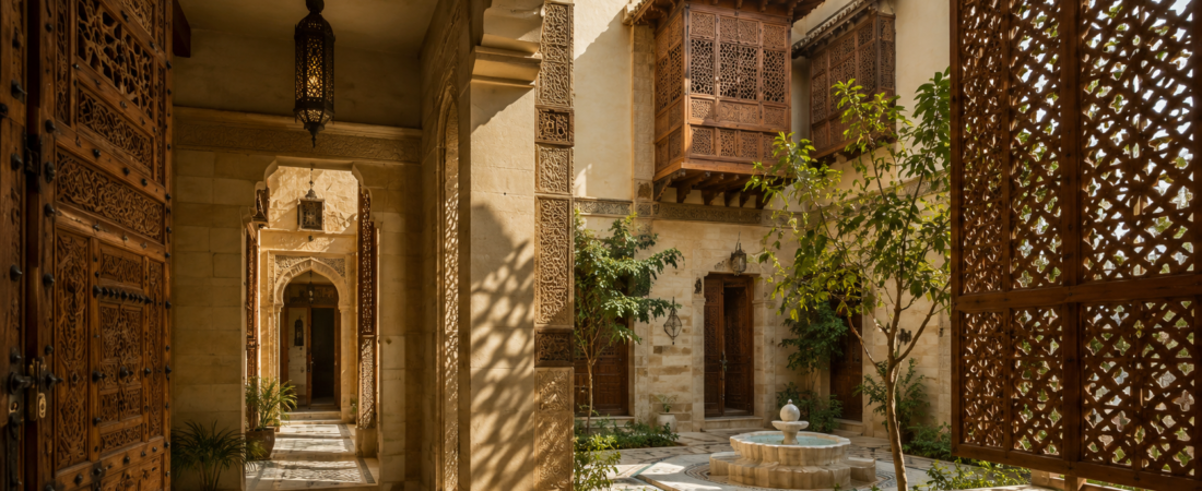 الخصوصية في العمارة الإسلامية: كيف صمّم الأجداد بيوتًا أكثر إنسانية من بيوتنا الحديثة؟