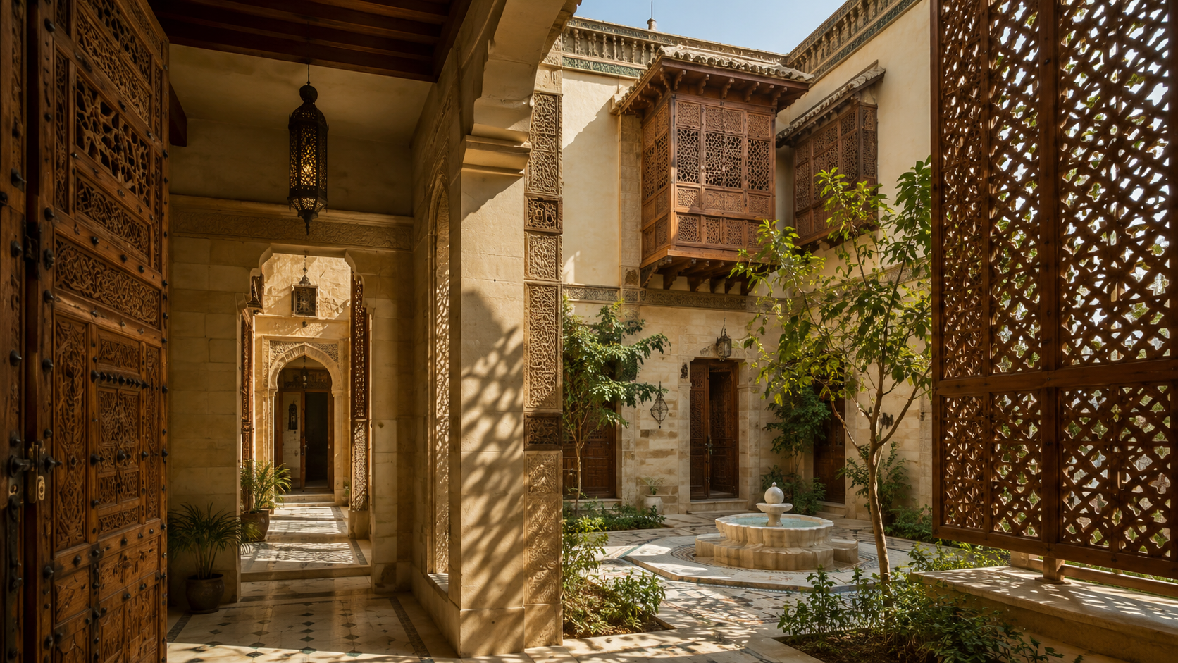الخصوصية في العمارة الإسلامية: كيف صمّم الأجداد بيوتًا أكثر إنسانية من بيوتنا الحديثة؟