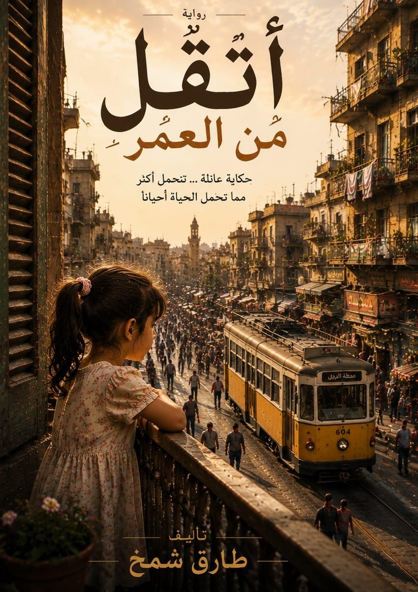 غلاف رواية أثقل من العمر